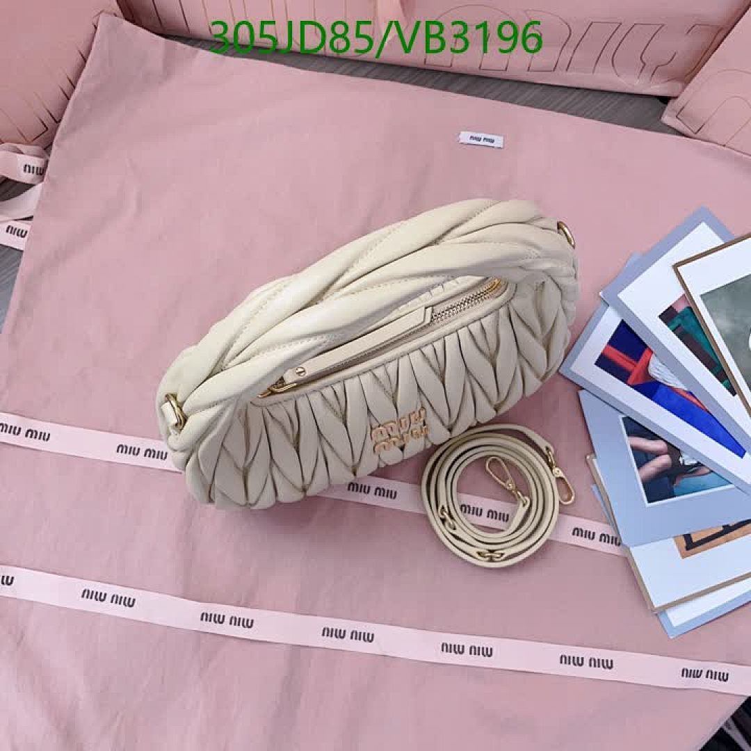 Miu Miu-Bag-Mirror Quality Code: VB3196 $: 305USD