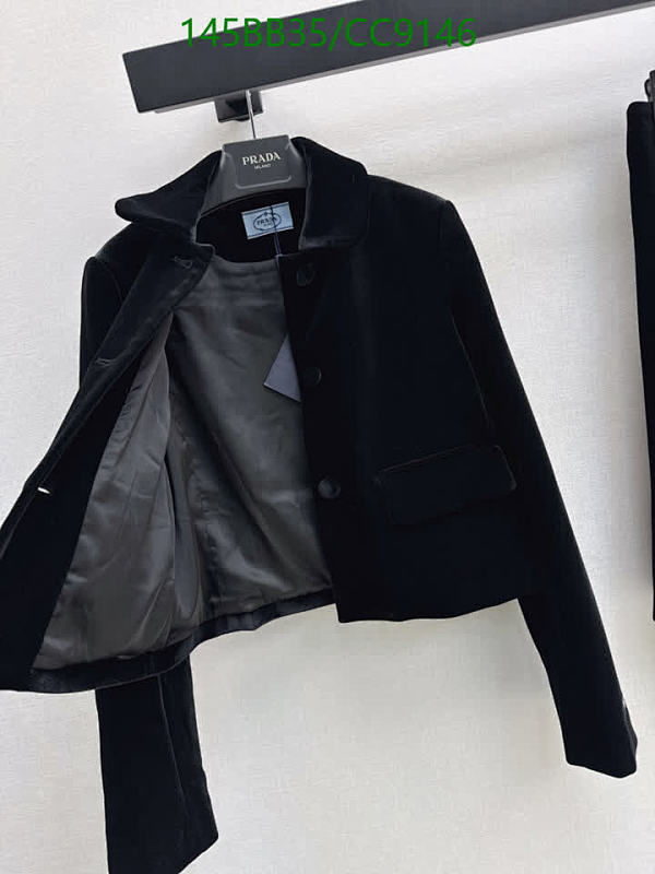 Prada-Clothing Code: CC9146 $: 145USD