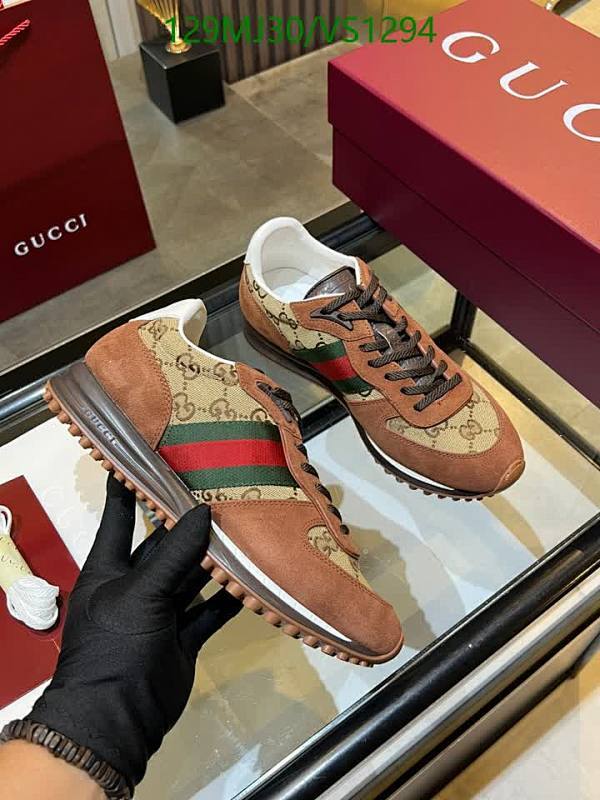 Gucci-Men shoes Code: VS1294 $: 129USD