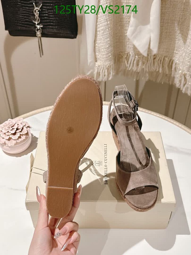 Brunello Cucinelli-Women Shoes Code: VS2174 $: 125USD