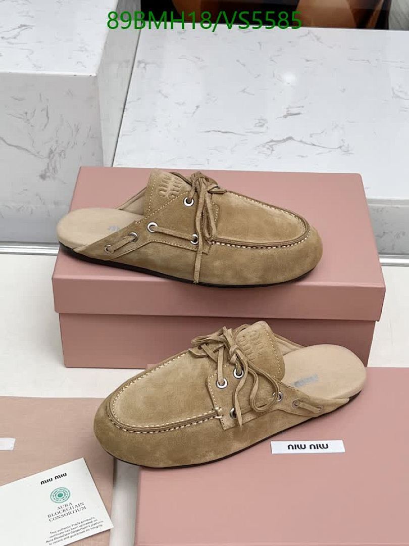 Miu Miu-Women Shoes Code: VS5585 $: 89USD