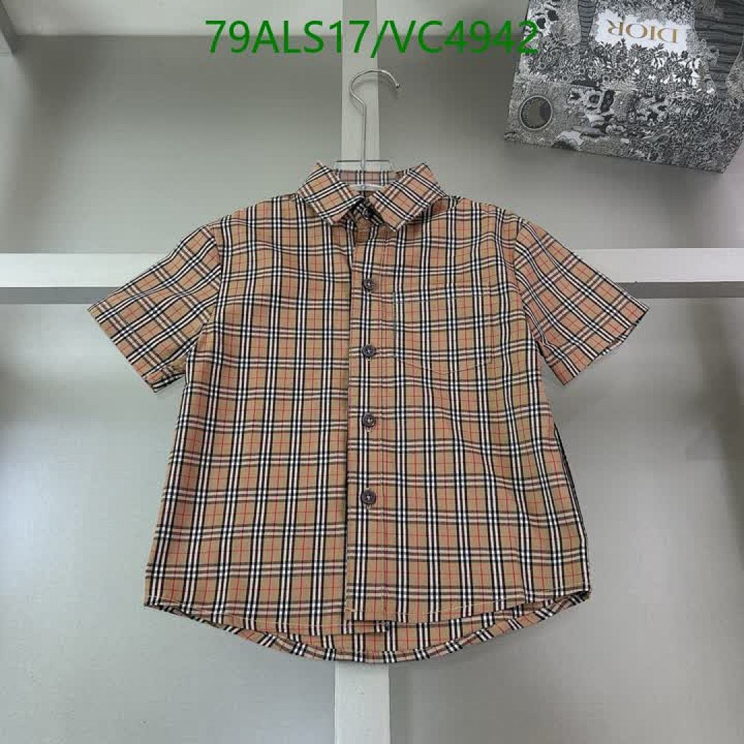 Burberry-Kids Clothing Code: VC4942 $: 79USD