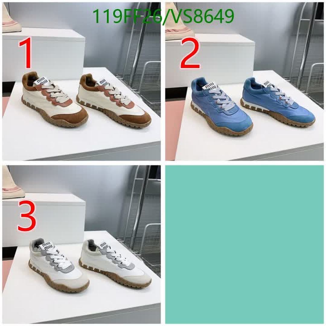 Miu Miu-Women Shoes Code: VS8649 $: 119USD