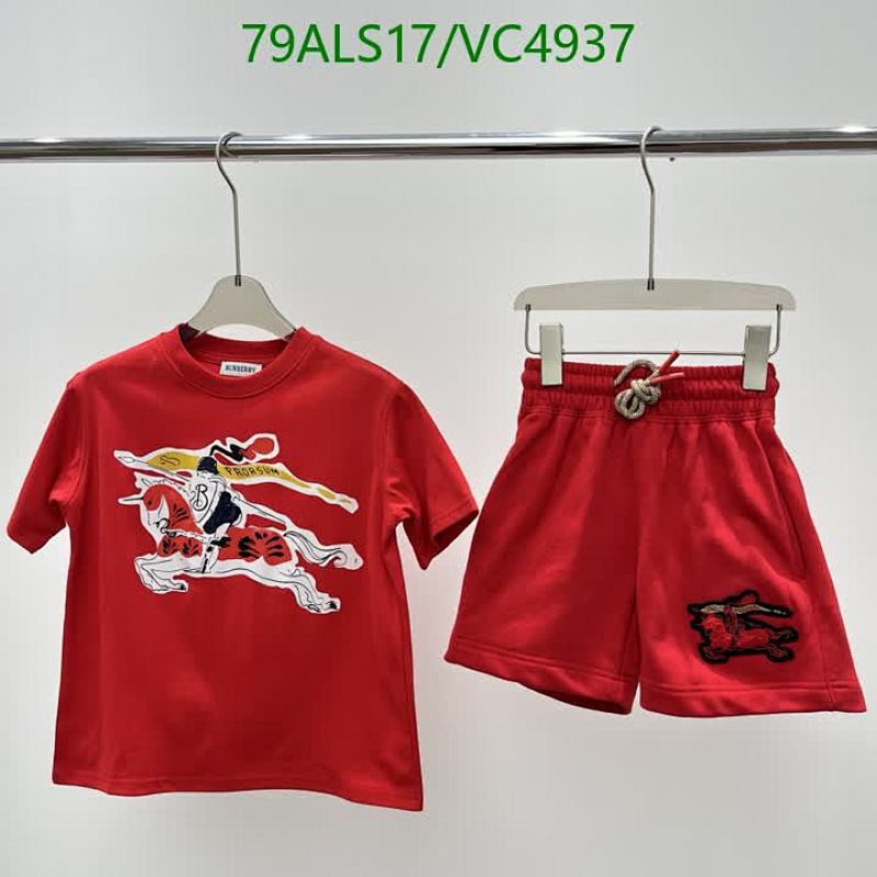 Burberry-Kids Clothing Code: VC4937 $: 79USD