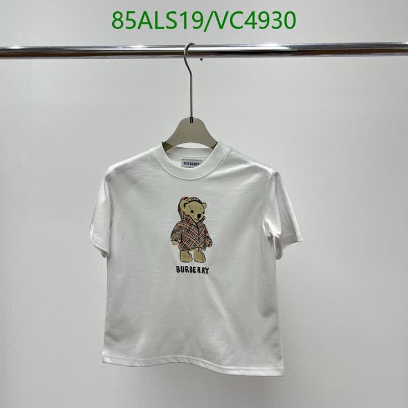 Burberry-Kids Clothing Code: VC4930 $: 85USD