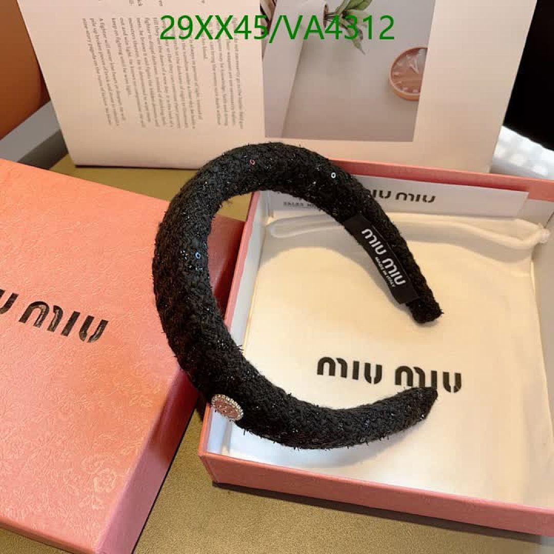 MIU MIU-Headband Code: VA4312 $: 29USD