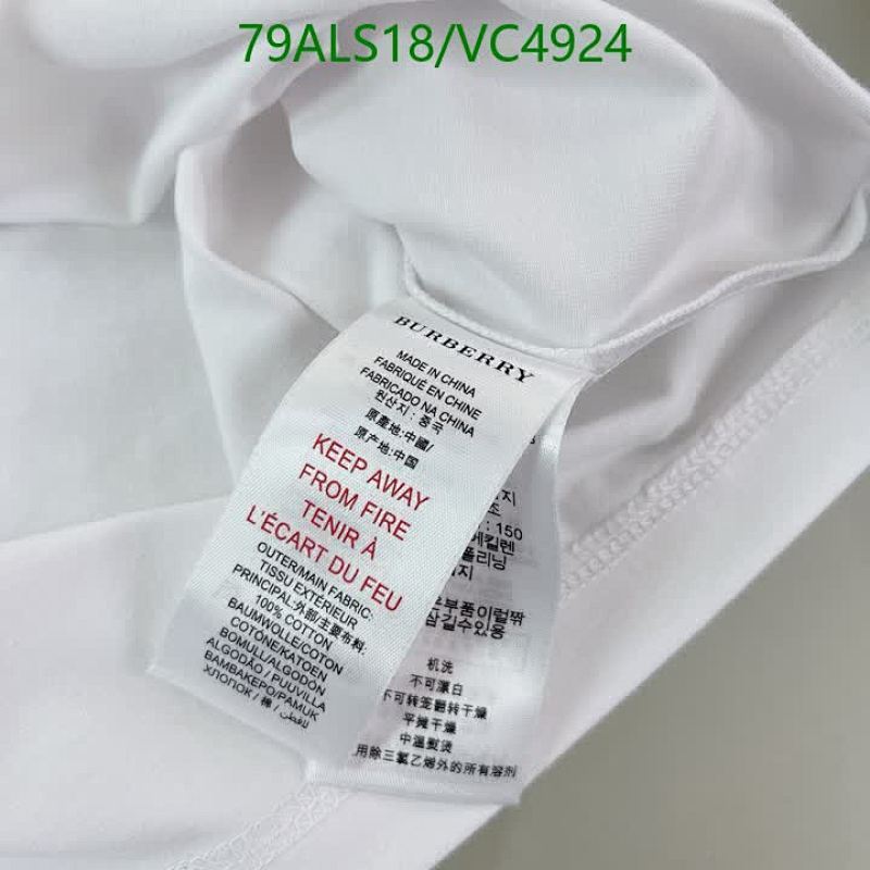 Burberry-Kids Clothing Code: VC4924 $: 79USD