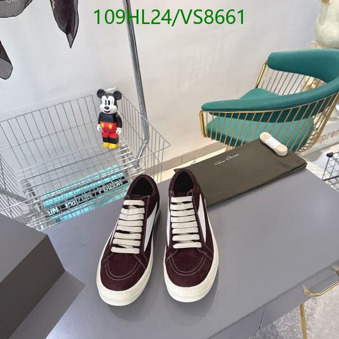 Rick Owens-Men shoes Code: VS8661 $: 109USD