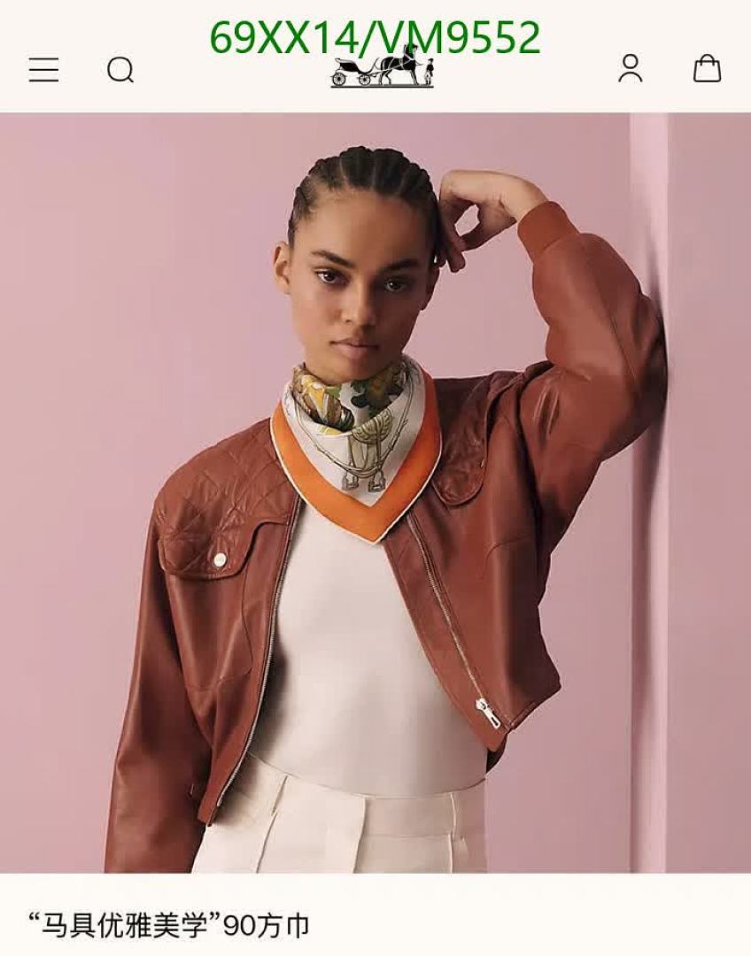 Hermes-Scarf Code: VM9552 $: 69USD