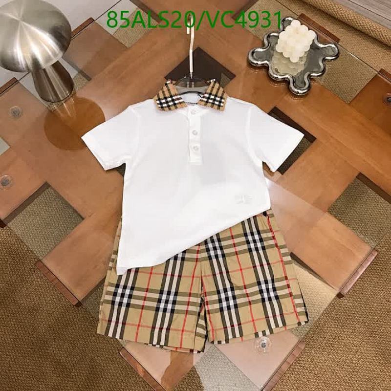 Burberry-Kids Clothing Code: VC4931 $: 85USD