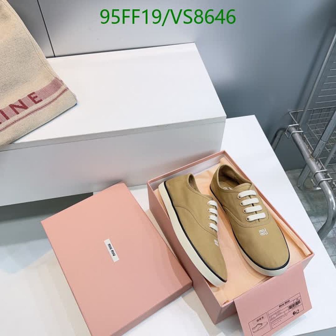 Miu Miu-Women Shoes Code: VS8646 $: 95USD