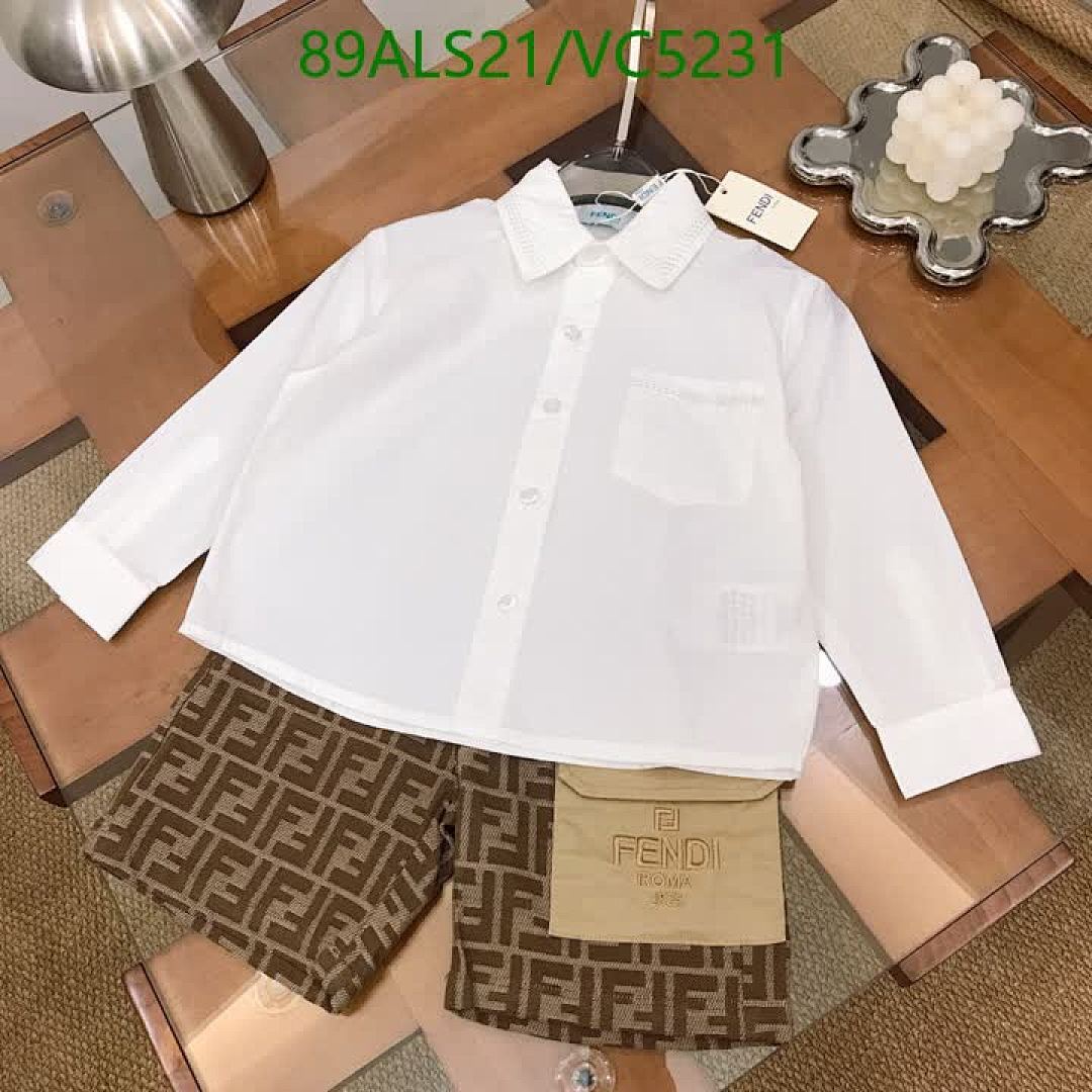 Fendi-Kids clothing Code: VC5231 $: 89USD