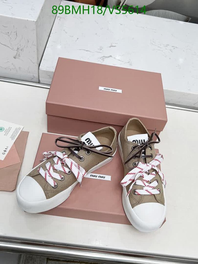 Miu Miu-Women Shoes Code: VS5614 $: 89USD