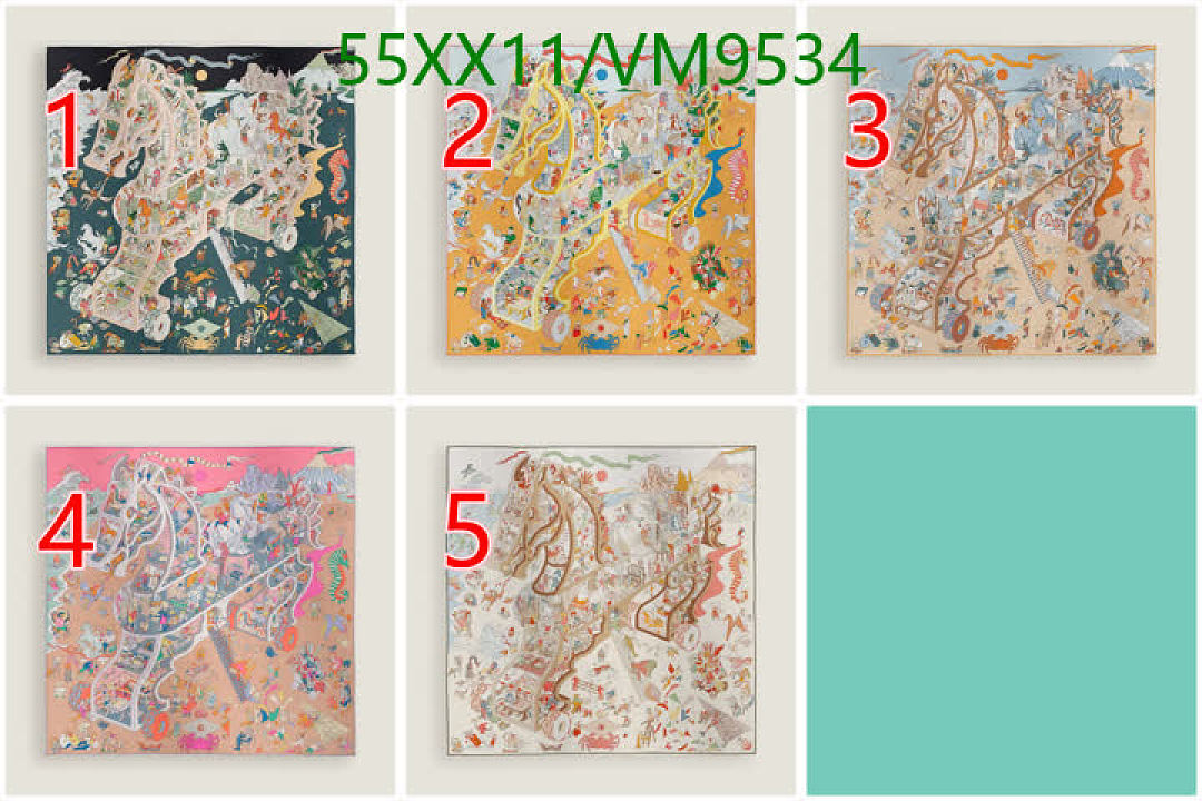 Hermes-Scarf Code: VM9534 $: 55USD