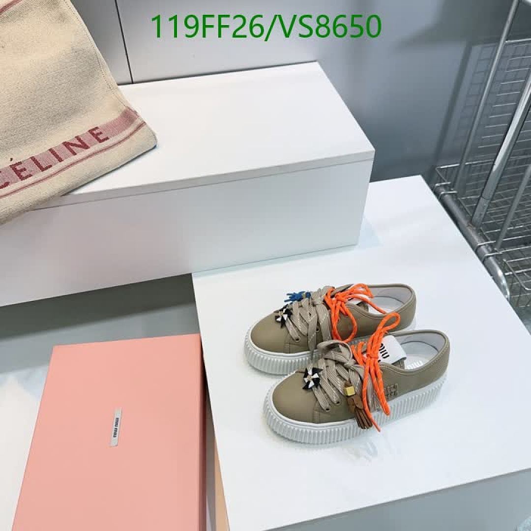 Miu Miu-Women Shoes Code: VS8650 $: 119USD