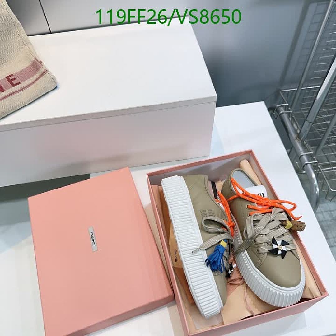 Miu Miu-Women Shoes Code: VS8650 $: 119USD