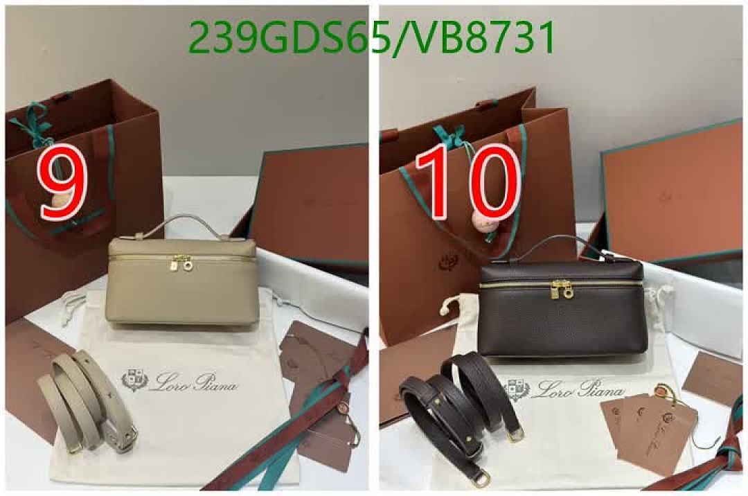 Loro Piana-Bag-Mirror Quality Code: VB8731 $: 239USD