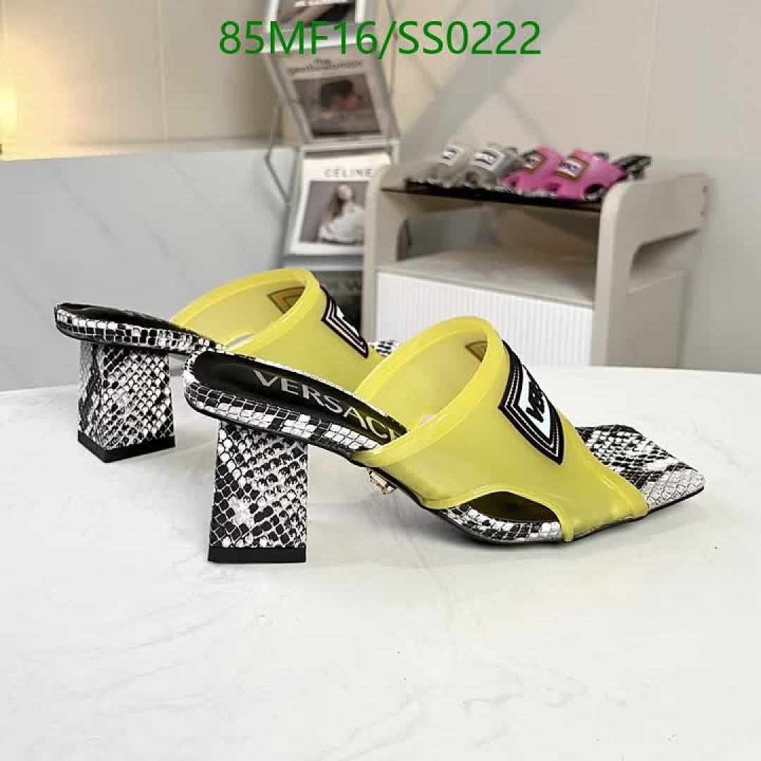 Versace-Women Shoes Code: SS0222 $: 85USD