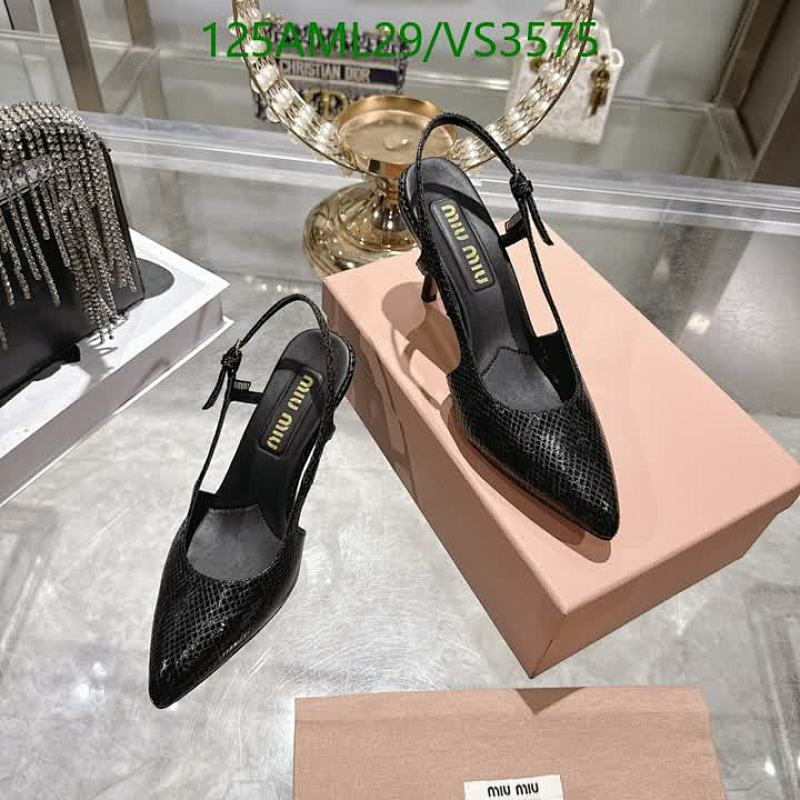 Miu Miu-Women Shoes Code: VS3575 $: 125USD
