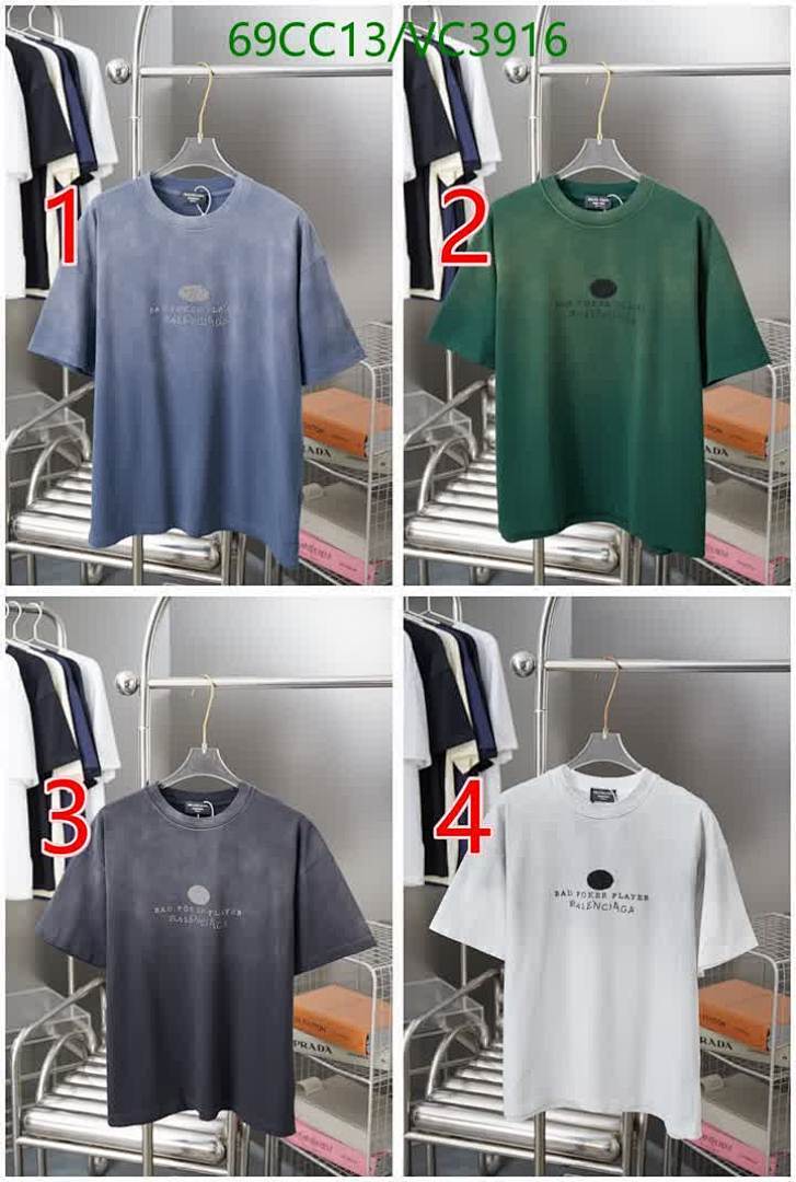 Balenciaga-Clothing Code: VC3916 $: 69USD