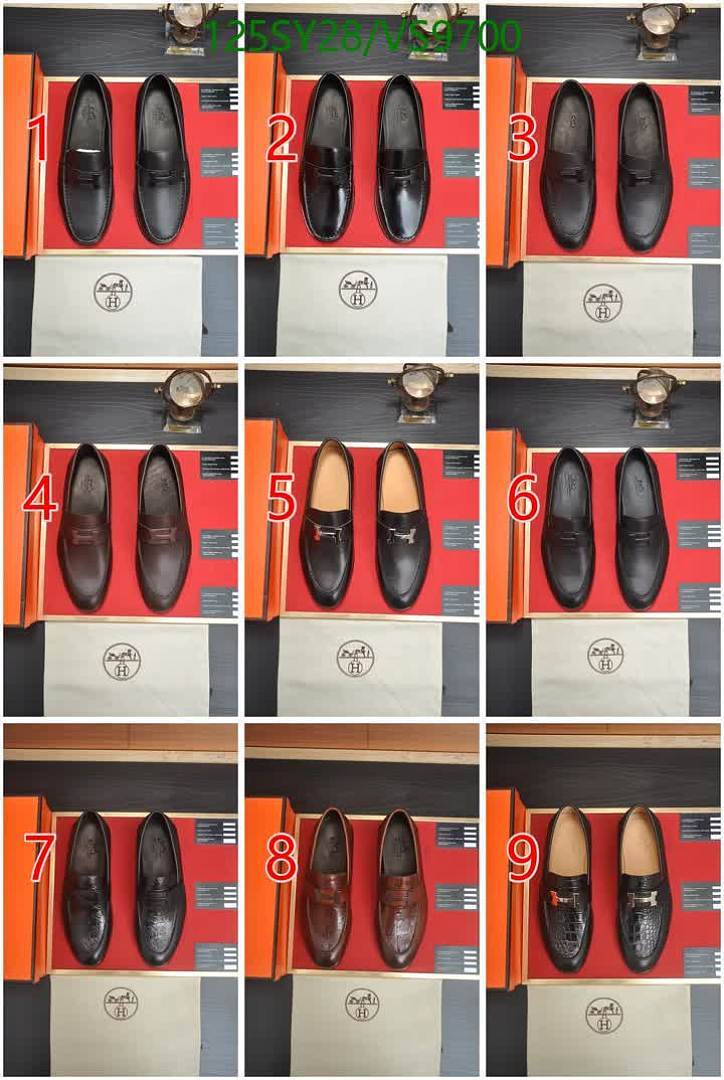 Hermes-Men shoes Code: VS9700 $: 125USD