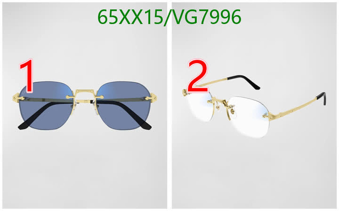 Cartier-Glasses Code: VG7996 $: 65USD