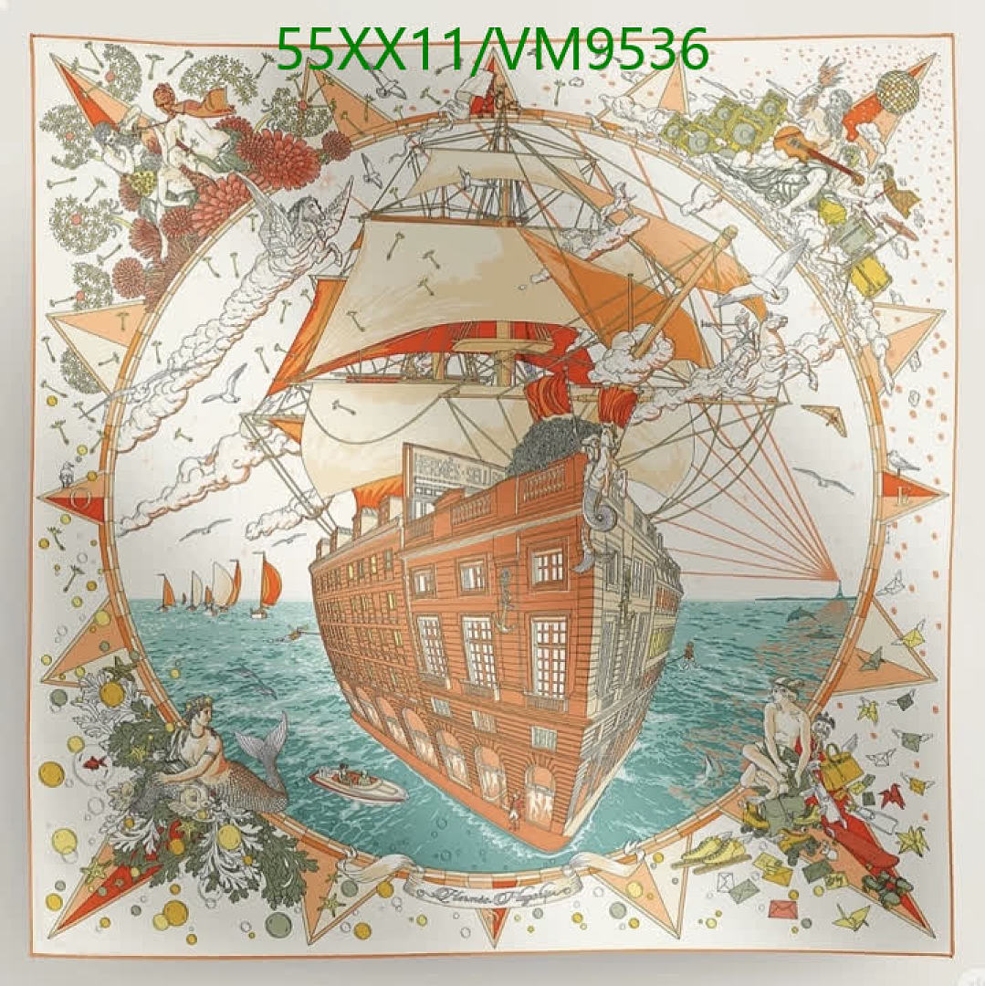 Hermes-Scarf Code: VM9536 $: 55USD