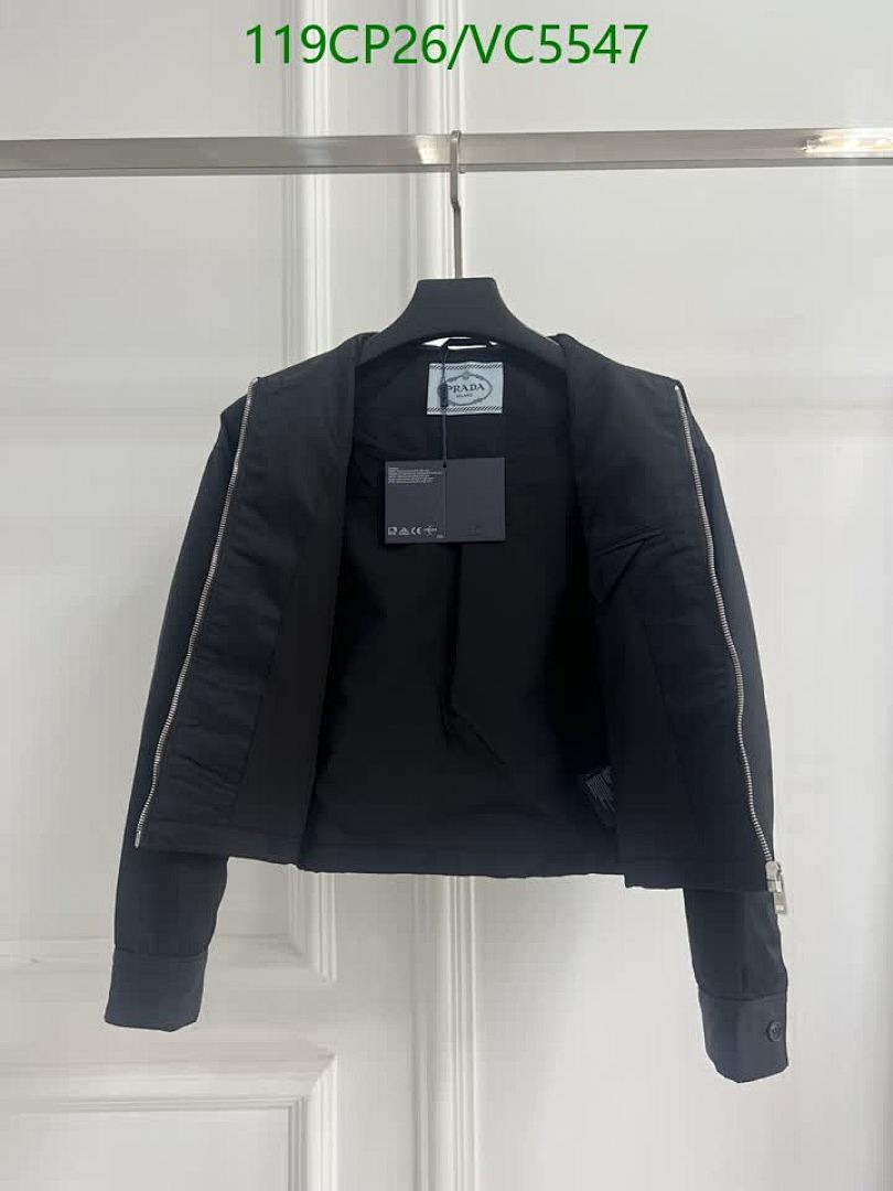 Prada-Clothing Code: VC5547 $: 119USD