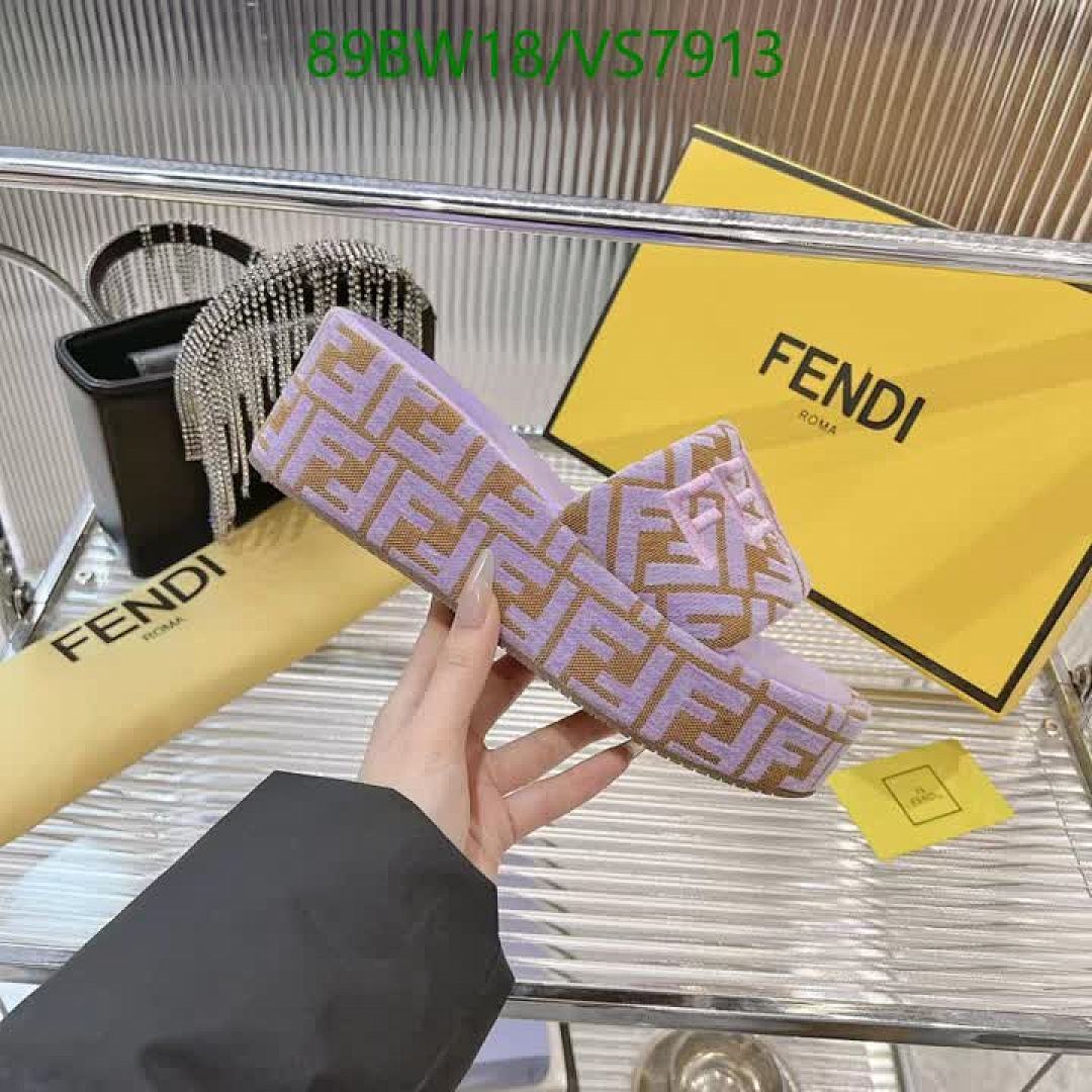 Fendi-Women Shoes Code: VS7913 $: 89USD