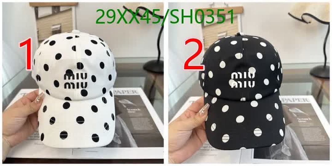 Miu Miu-Cap(Hat) Code: SH0351 $: 29USD