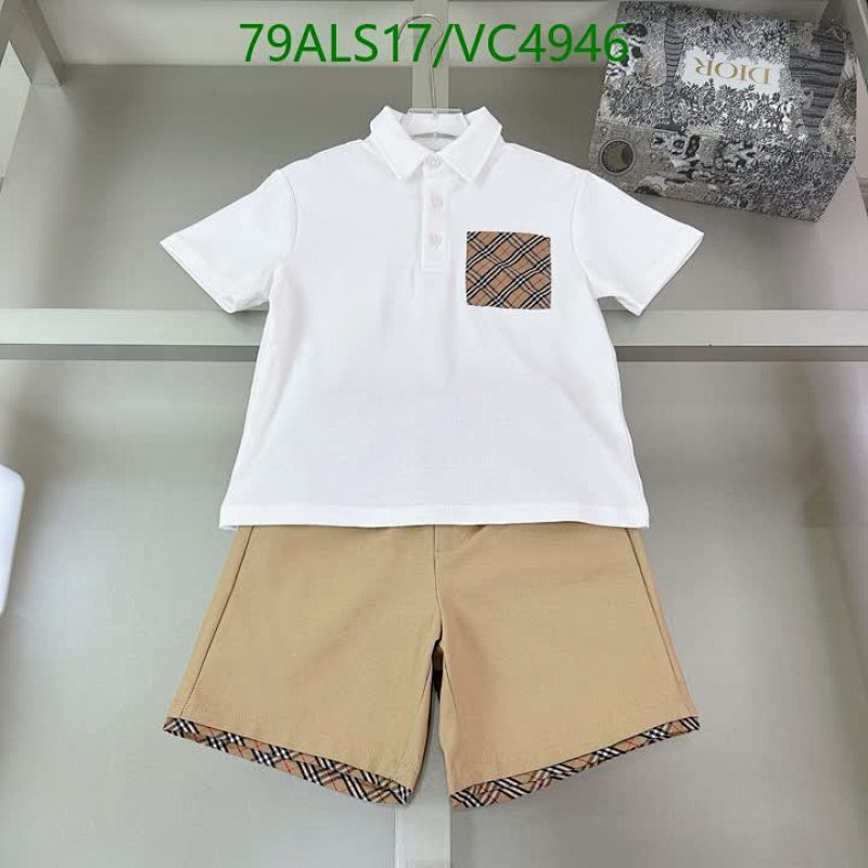 Burberry-Kids Clothing Code: VC4946 $: 79USD