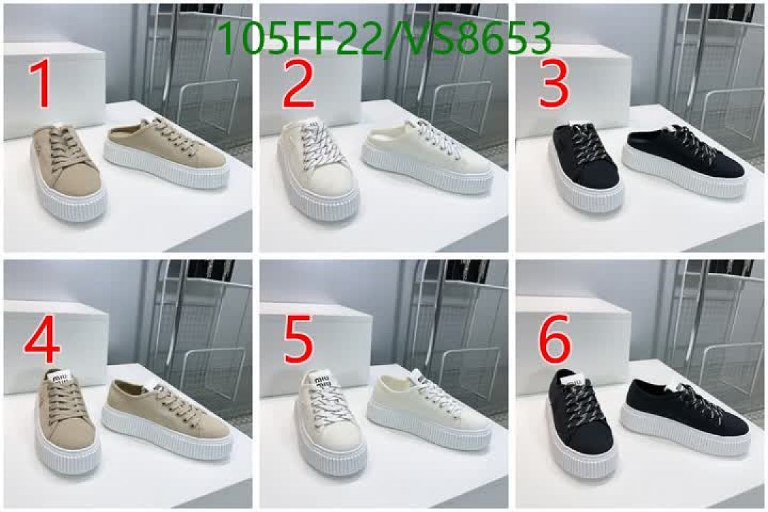 Miu Miu-Women Shoes Code: VS8653 $: 105USD