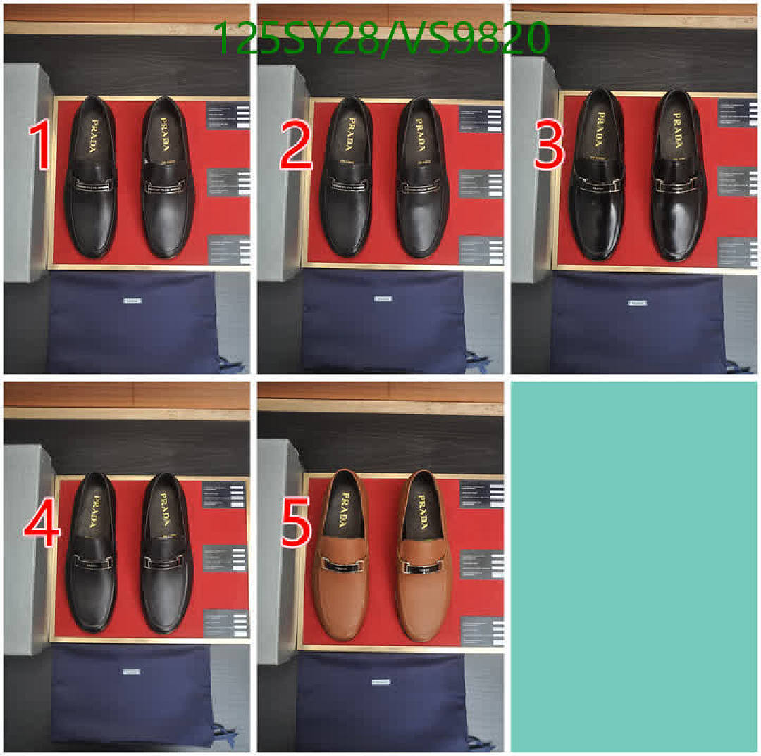 Prada-Men shoes Code: VS9820 $: 125USD