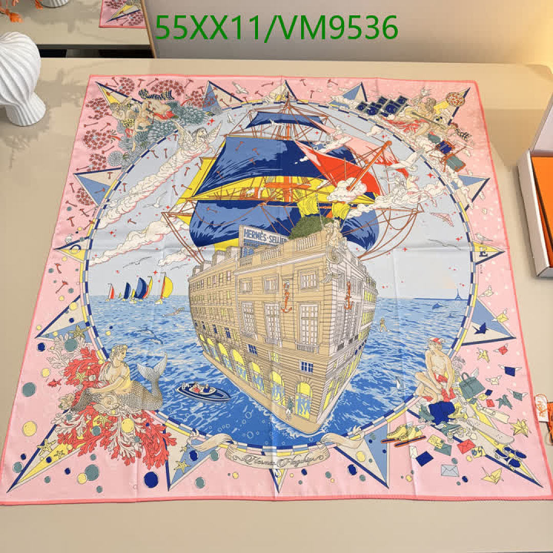 Hermes-Scarf Code: VM9536 $: 55USD