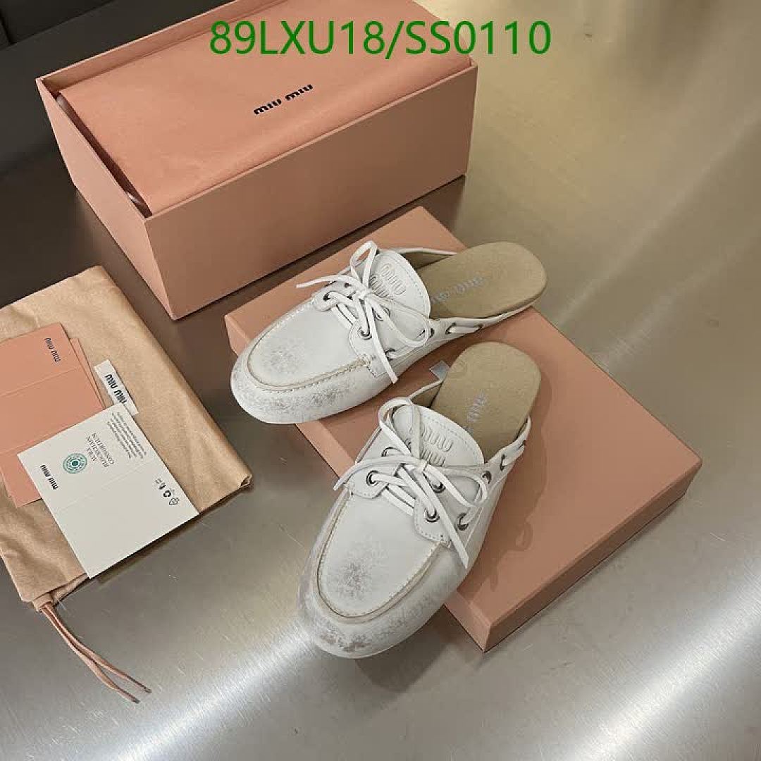 Miu Miu-Women Shoes Code: SS0110 $: 89USD