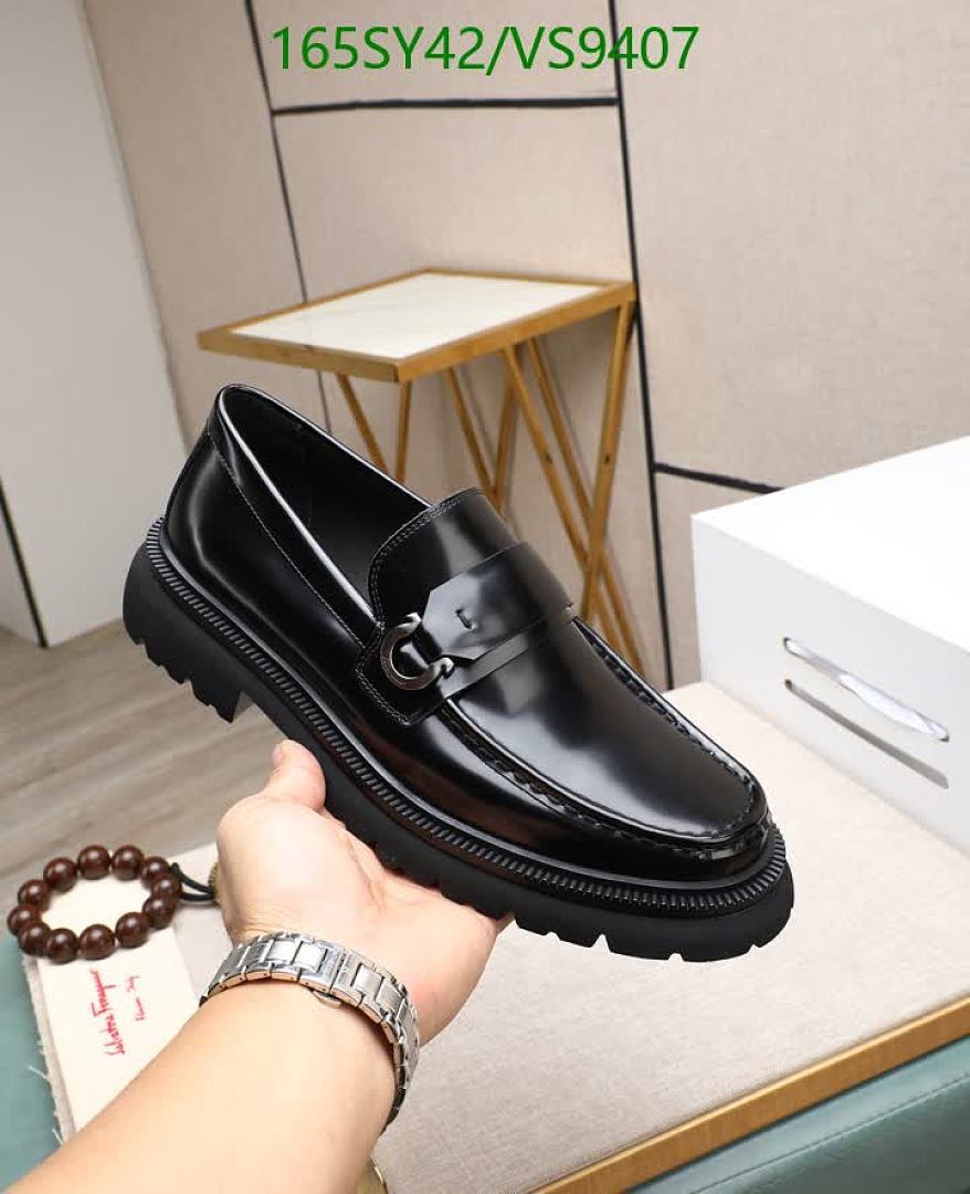 Ferragamo-Men shoes Code: VS9407 $: 165USD
