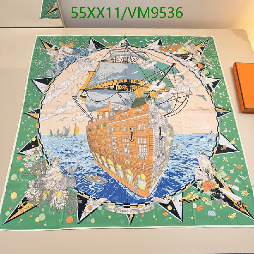 Hermes-Scarf Code: VM9536 $: 55USD