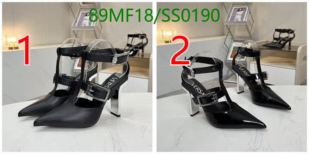 Versace-Women Shoes Code: SS0190 $: 89USD