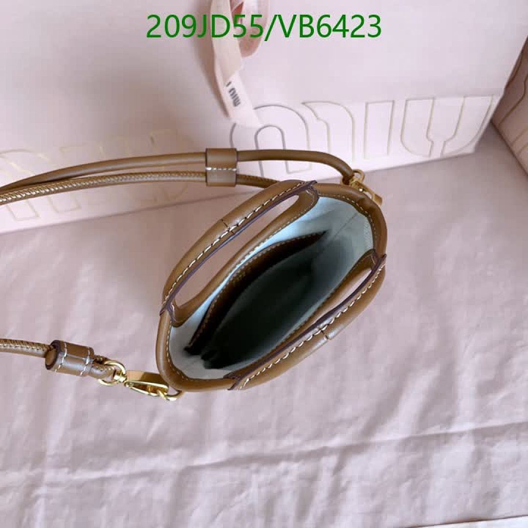 Miu Miu-Bag-Mirror Quality Code: VB6423 $: 209USD