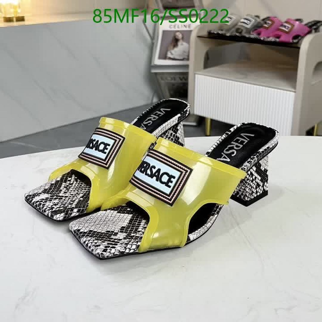 Versace-Women Shoes Code: SS0222 $: 85USD