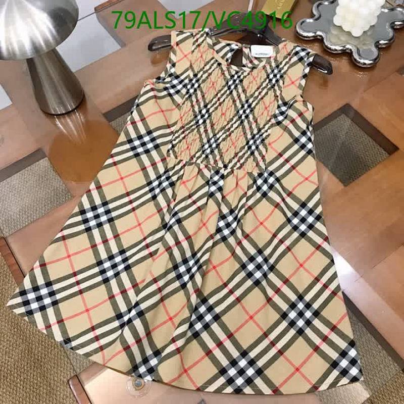 Burberry-Kids Clothing Code: VC4916 $: 79USD