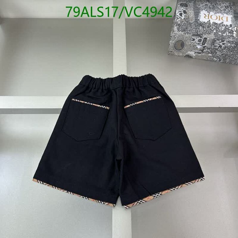 Burberry-Kids Clothing Code: VC4942 $: 79USD