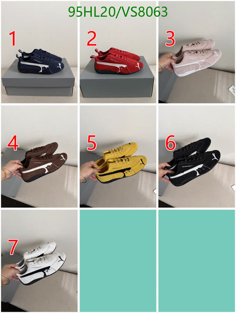 Balenciaga-Women Shoes Code: VS8063 $: 95USD