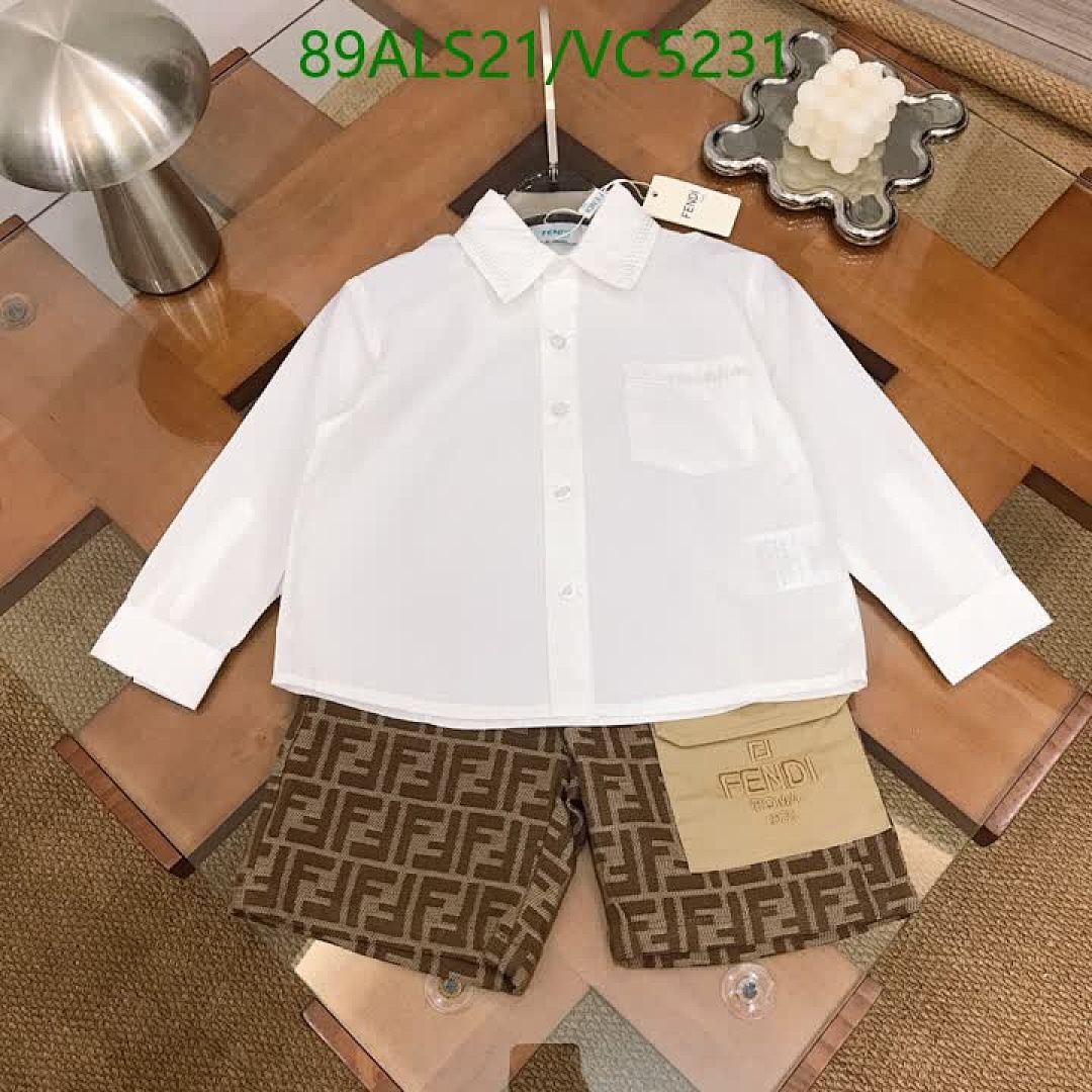 Fendi-Kids clothing Code: VC5231 $: 89USD