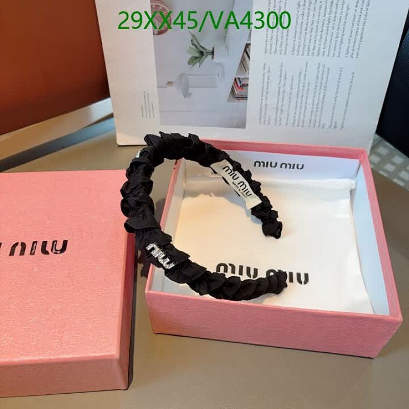 MIU MIU-Headband Code: VA4300 $: 29USD