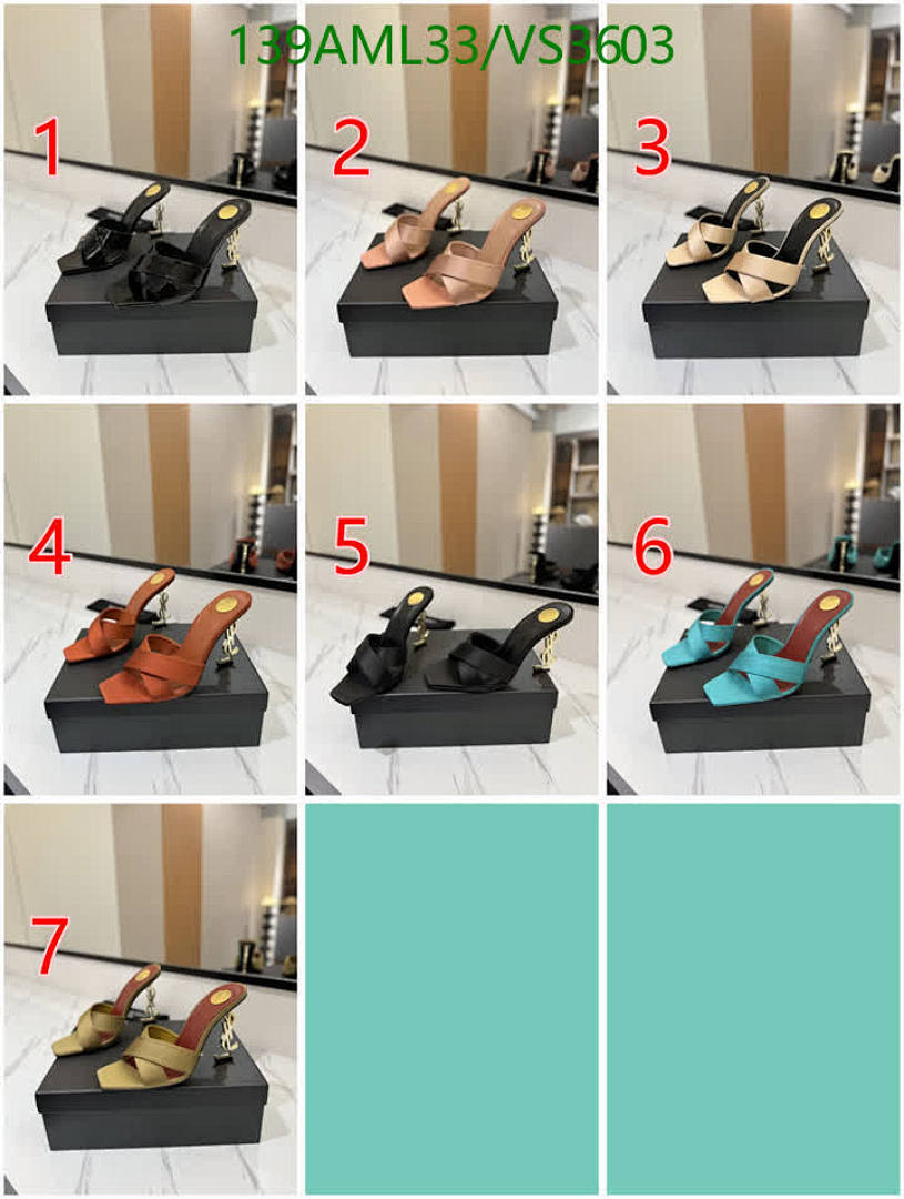 YSL-Women Shoes Code: VS3603 $: 139USD