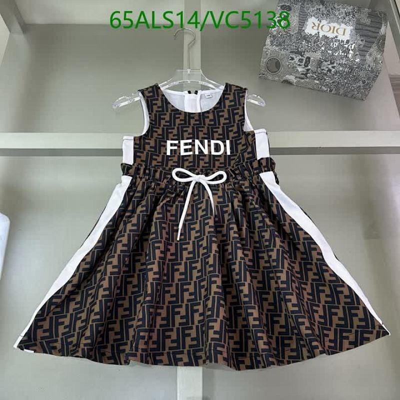 Fendi-Kids clothing Code: VC5138 $: 65USD