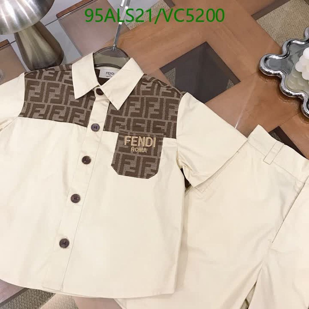 Fendi-Kids clothing Code: VC5200 $: 95USD