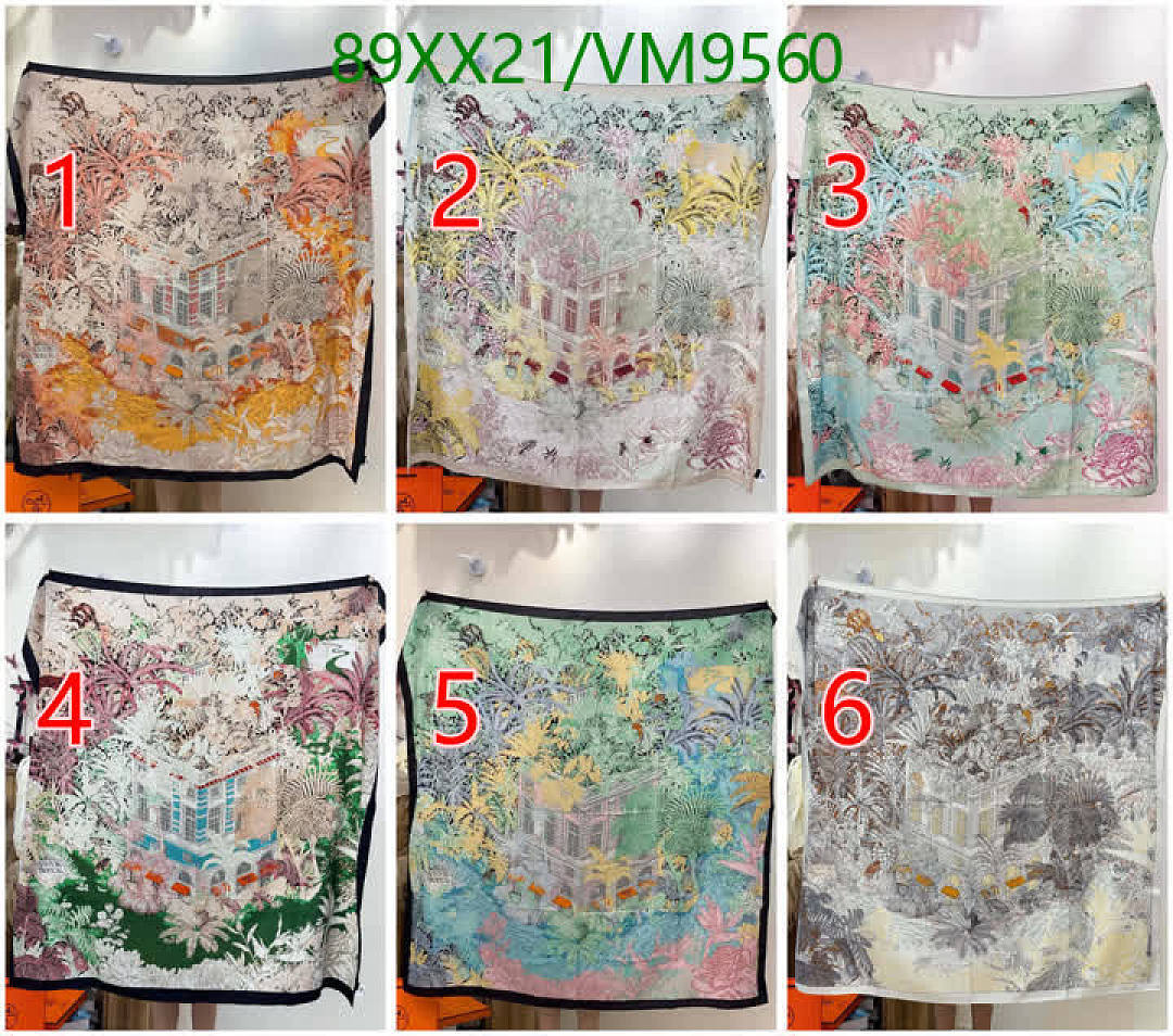 Hermes-Scarf Code: VM9560 $: 89USD