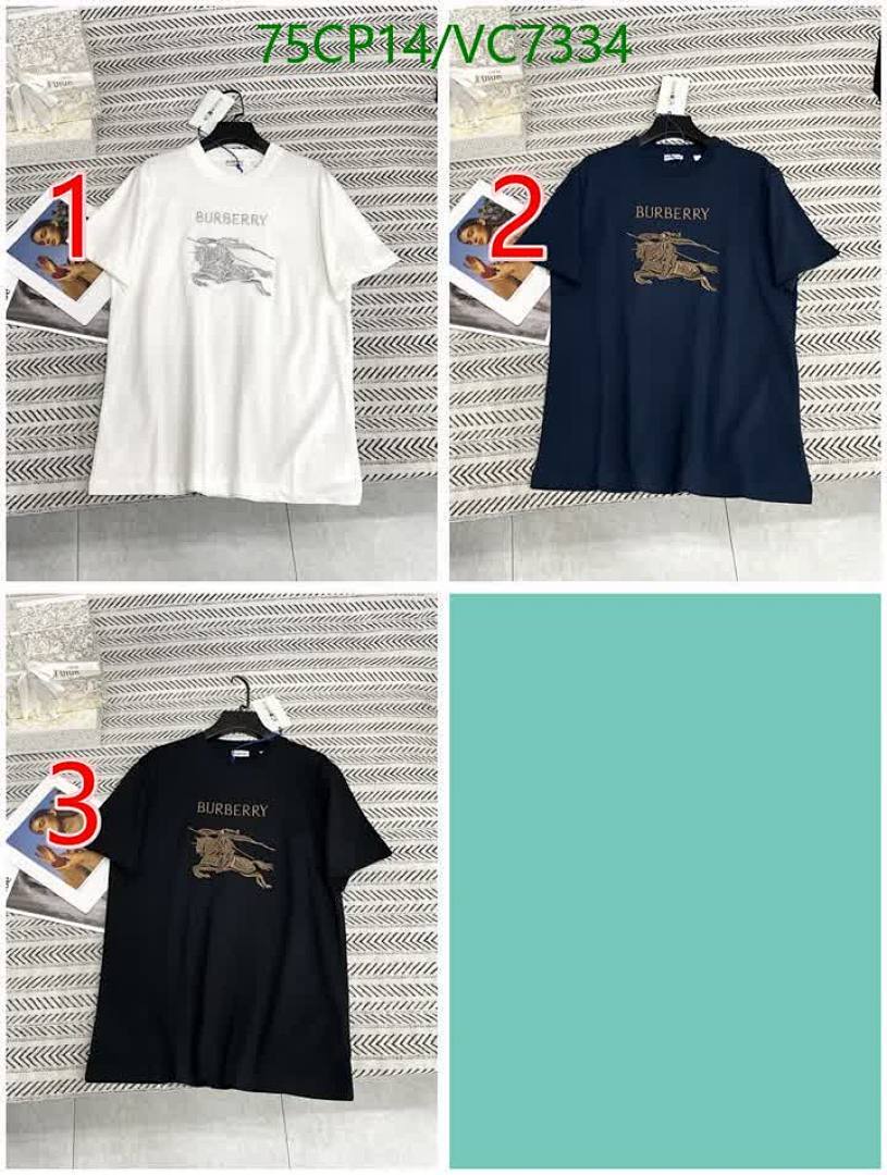 Burberry-Clothing Code: VC7334 $: 75USD